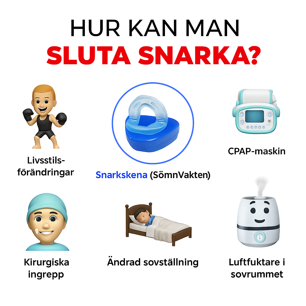 SömnVakten Sluta snarka & vakna pigg